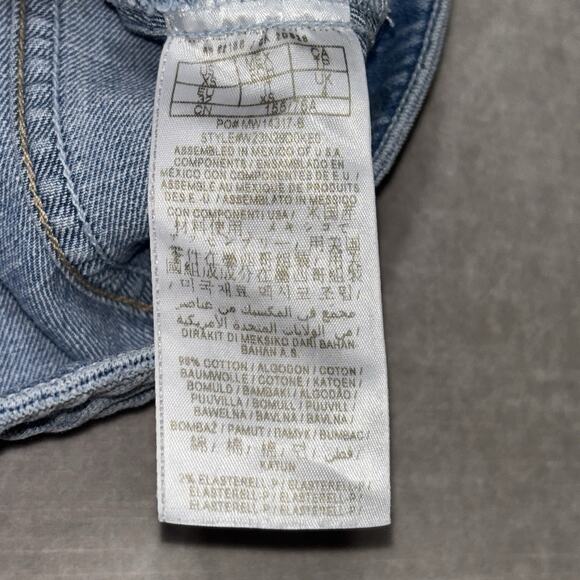 Guess Womens Sleeveless Denim Jean Jacket Vest XS Light Wash Distressed Retro - Picture 11 of 11